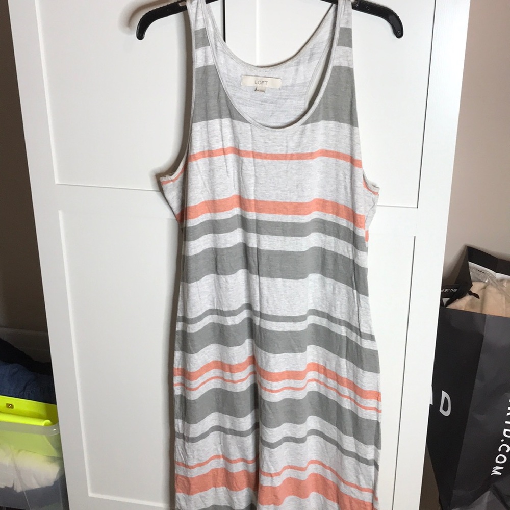 Loft Racerback Maxi Dress XL